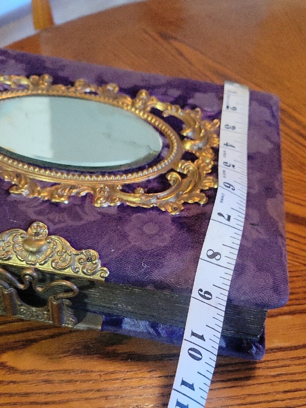 Antique Velvet Parlor Photo Album~ Velvet~ 46  Photos - Picture 3 of 12